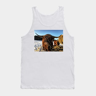 Scottish Highland Cattle Bull 2261 Tank Top